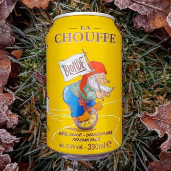 La Chouffe Blond en lata en Bodecall