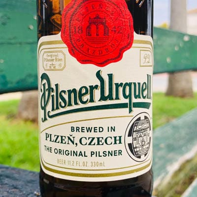 Pilsner Urquell en Bodecall
