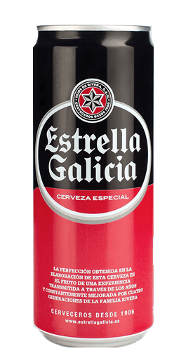 Estrella Galicia lata