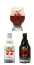 Pack Gulden Draak 2 Cervezas 33 cl 1 Vaso